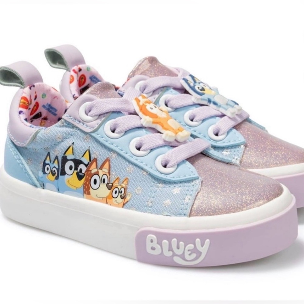 New Bluey Kids Sneakers - Blue and Pink
